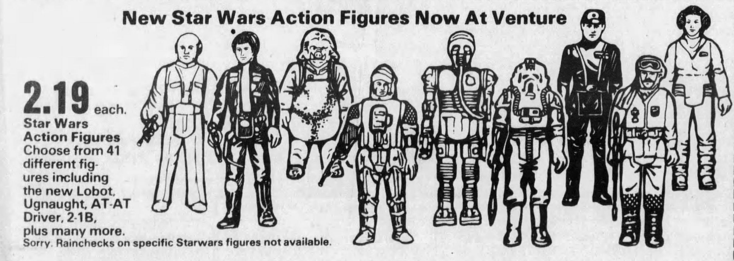 1981: Star Wars Action Figures